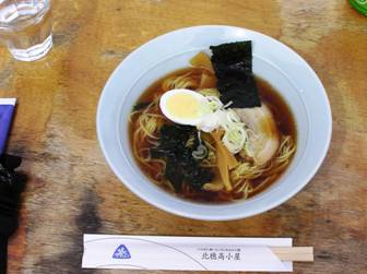 北穂ラーメン 醤油
